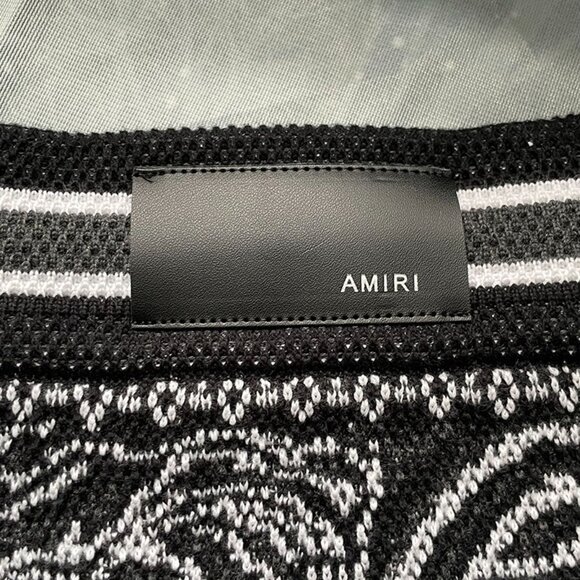 Amiri Black Knit Shorts - Picture 3 of 6